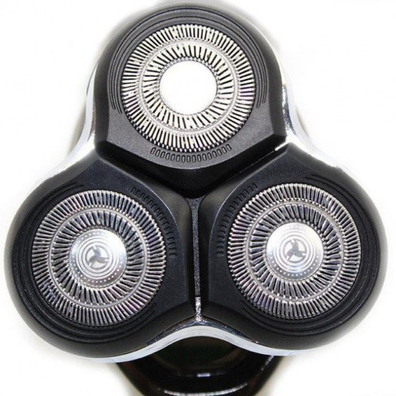 Електробритва чоловіча Gemei GM 7719 потужний акумуляторний триммер Чорно-сірий Електробритва чоловіча Gemei GM 7719 потужний акумуляторний триммер Чорно-сірий