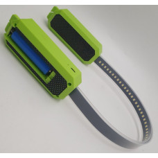 Світлодіодна лампа універсальна для СТО та підсвічування під капотом Emergency Light Strip M3 Чорно-зелений