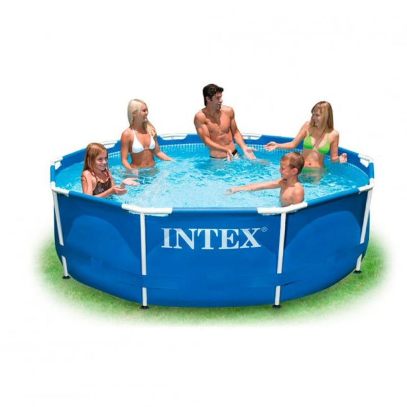 Каркасний басейн сімейний Intex 28200 305x76см 4485л Синій