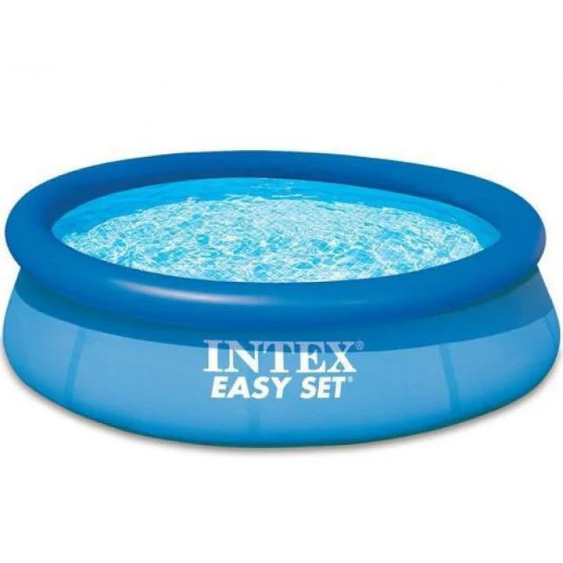 Надувний басейн наливний сімейний Intex 28110 244х76см 2420л від 6 років Синій