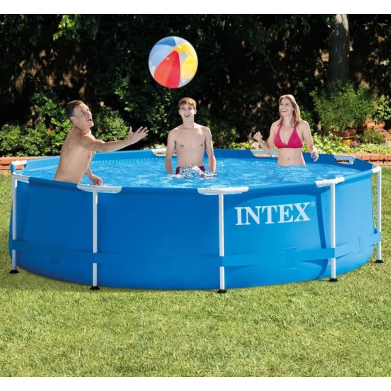 Каркасний басейн сімейний Intex 28200 305x76см 4485л Синій