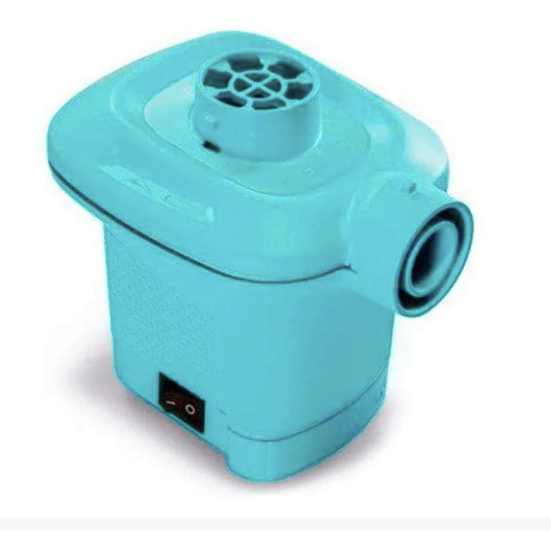 Мережевий електричний насос для матраса і надувних виробів Intex 58640, синій