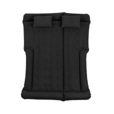 Автомобільний матрац надувний полуторний із підголівниками ПВХ у багажник 160*130 см Lesko LK-100 Black