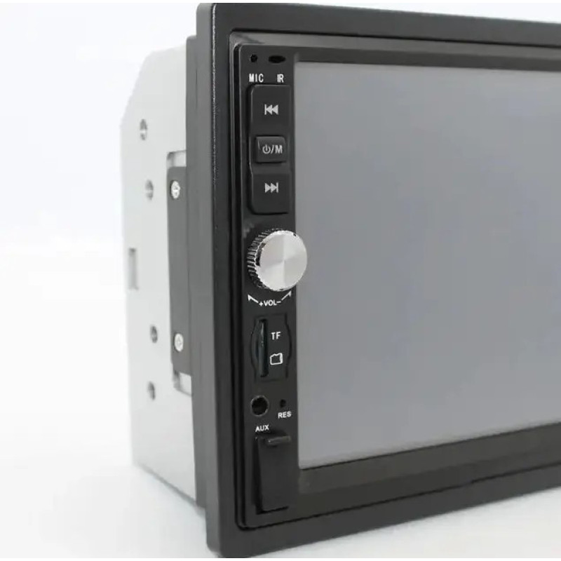 Автомагнітола 2DIN з сенсорним дисплеєм 7" з пультом керування та підтримкою камери заднього виду Bluetooth USB microSD 7012B Чорний Автомагнітола 2DIN з сенсорним дисплеєм 7" з пультом керування та підтримкою камери заднього виду Bluetooth USB microSD 7012B Чорний