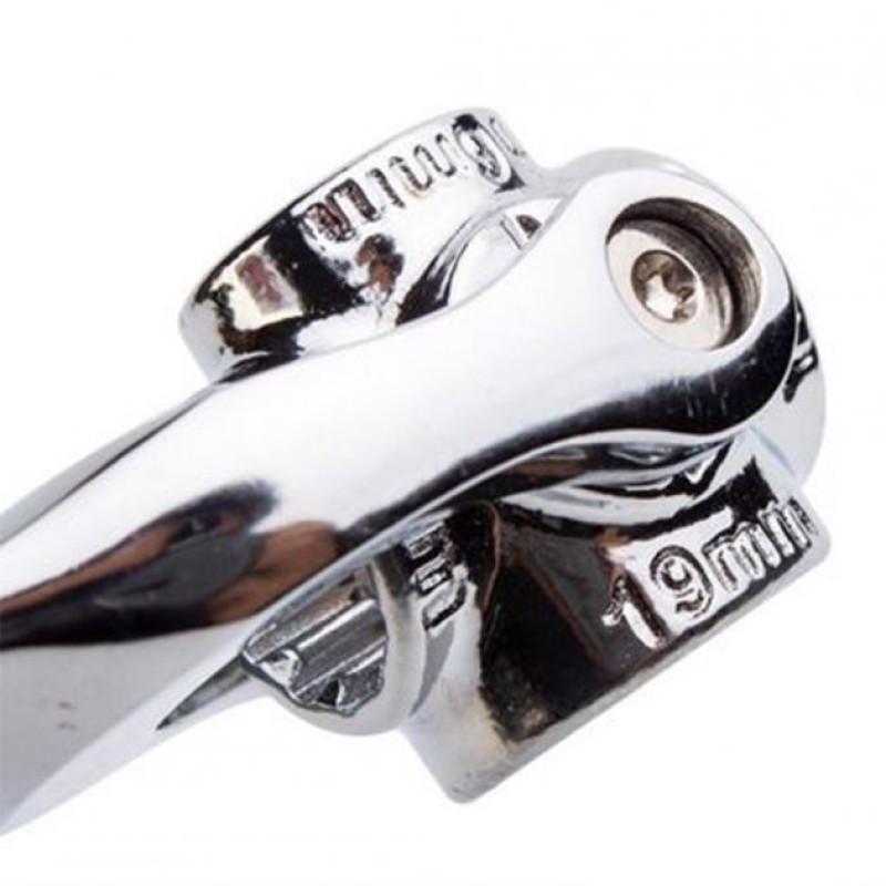 Універсальний багатофункціональний гайковий торцевий ключ - мультитул 48в1 Universal Wrench TM-38/WJ-02 Black/Red