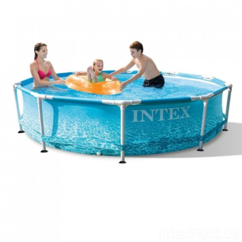 Каркасний басейн сімейний Intex 28206 305x76см 4485л Синій