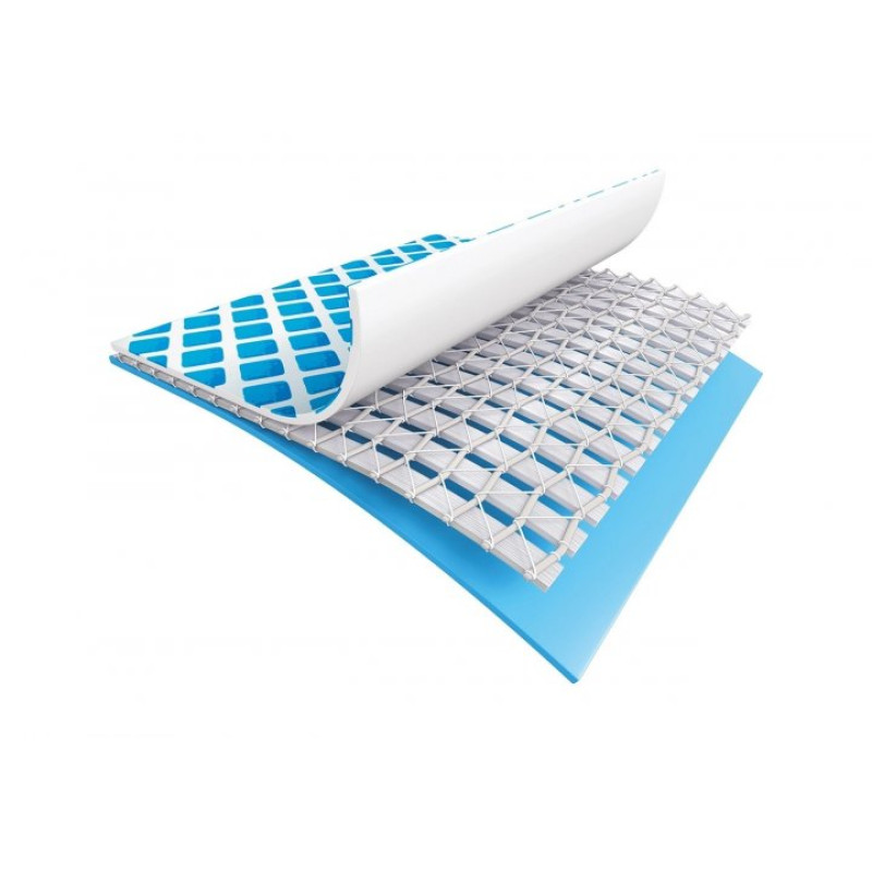 Надувний басейн наливний сімейний Intex 28108 244х61см 1942л від 6 років з фільтром-насосом Синій