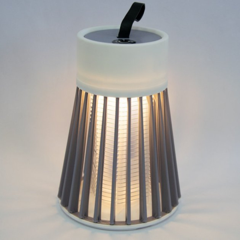 Знищувач комах YG-002 лампа антимоскітна пластикова до 25м2 5Вт 12.5х9см 130г Grey Знищувач комах YG-002 лампа антимоскітна пластикова до 25м2 5Вт 12.5х9см 130г Grey