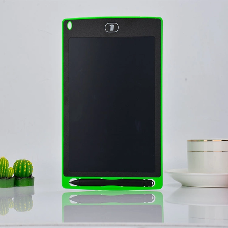 Графічний планшет дитячий 8.5" для малювання та нотаток зі стілусом на батарейках LCD Writing Tablet Green