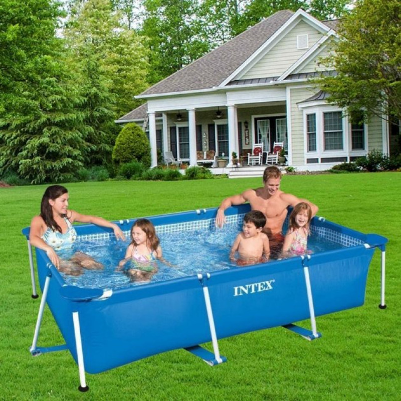 Каркасний басейн сімейний Intex 28271 260х160х65см 2300л Синій