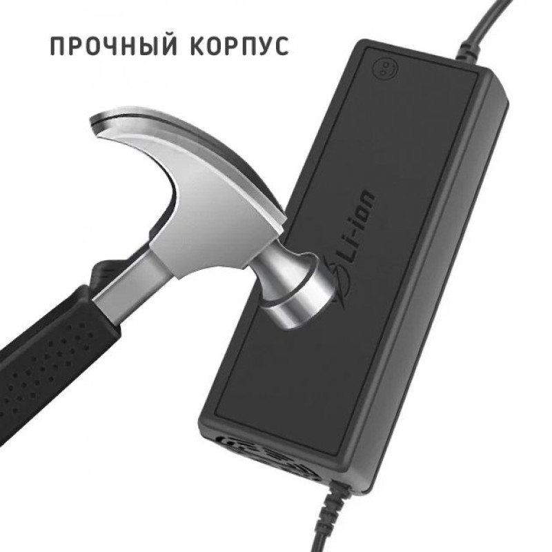 Зарядний пристрій для акумулятора ударостійкий Easy Charge 12V 20A Чорний (NT9817)