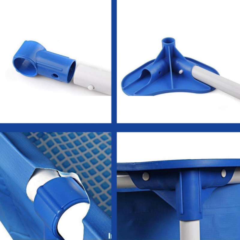 Каркасний басейн сімейний Intex 28273 450х220х84см 7127л Синій