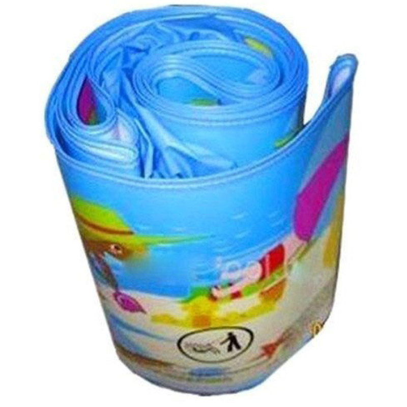 Каркасний басейн наливний дитячий від 3-х років Intex 58477 Качиний риф 122х122х25см 218л Різнокольоровий