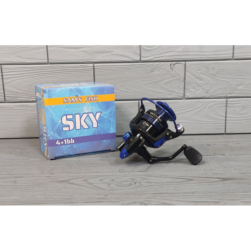 Котушка рибальська Sams Fish "Sky" 2000 4+1bb SF24156-2