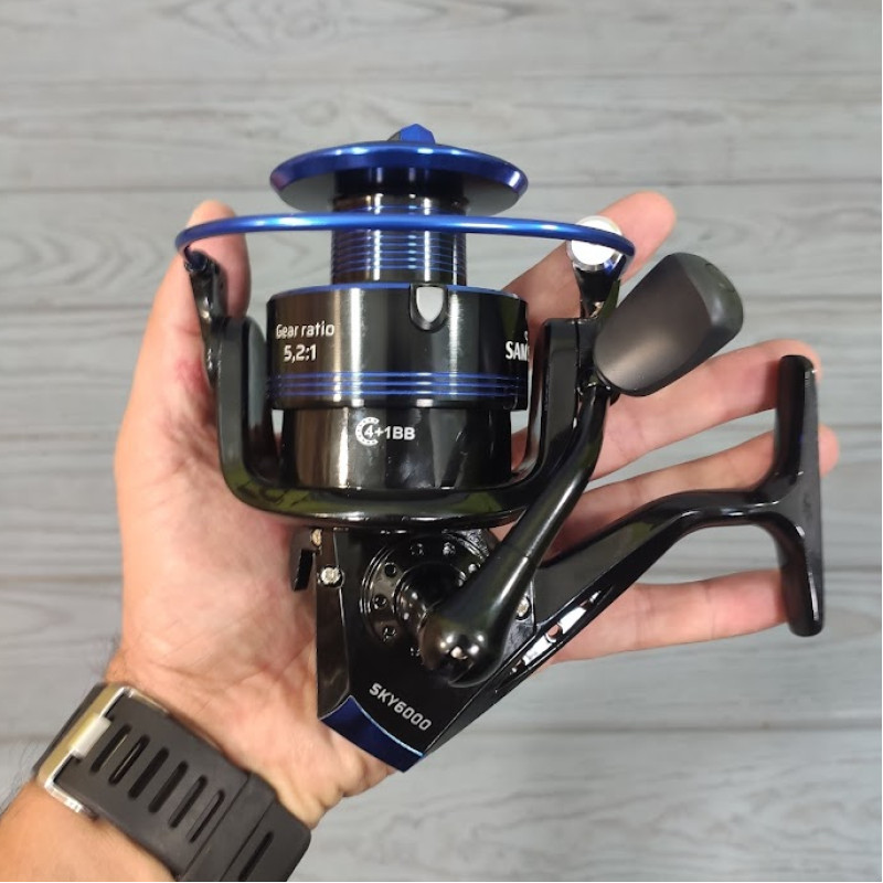 Котушка рибальська Sams Fish "Sky" 6000 4+1BB SF24156-6