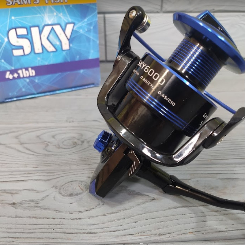 Котушка рибальська Sams Fish "Sky" 6000 4+1BB SF24156-6