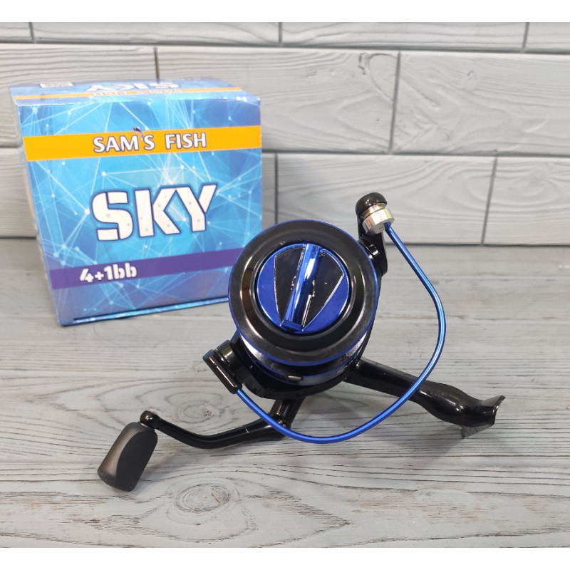 Котушка рибальська Sams Fish "Sky" 6000 4+1BB SF24156-6
