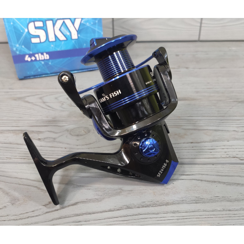 Котушка рибальська Sams Fish "Sky" 5000 4+1bb SF24156-5