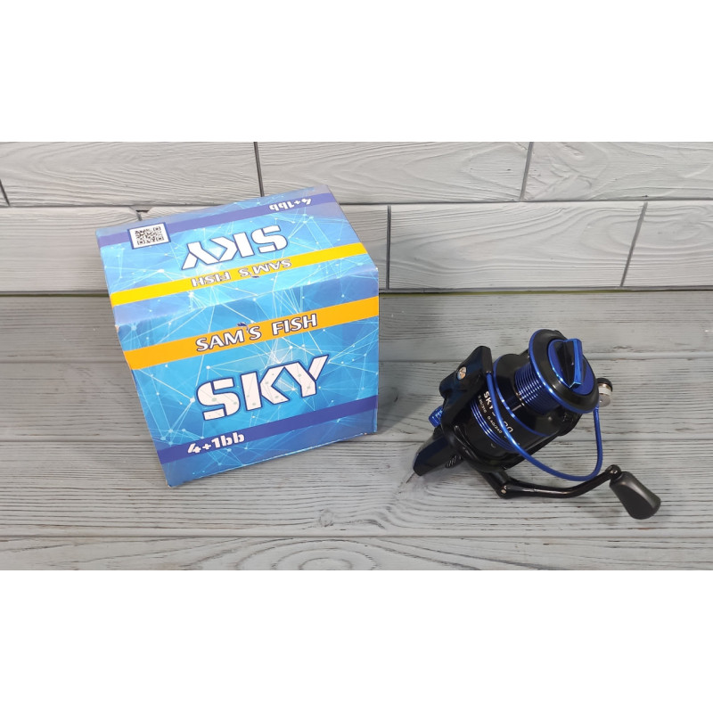 Котушка рибальська Sams Fish "Sky" 5000 4+1bb SF24156-5