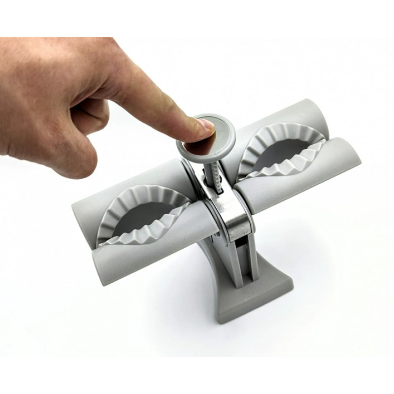 Машинка для ліплення вареників та пельменів ручна автоматична форма MA-92 Білий