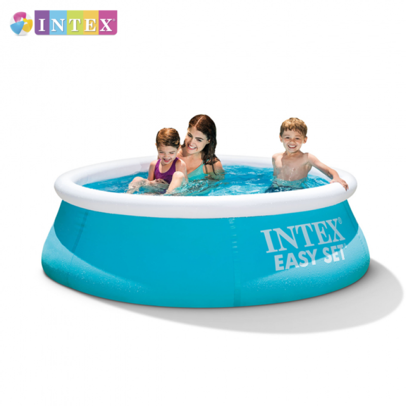 Надувний басейн наливний дитячий від 6 років Intex 28101 183х51см 886л Блакитний