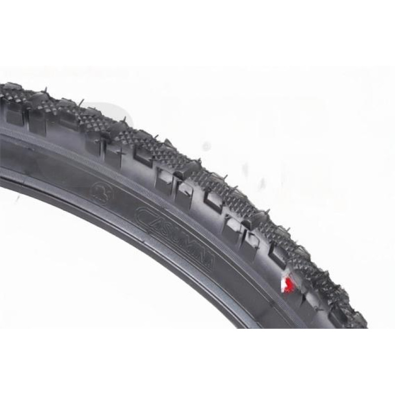 Покришка велосипедна з протектором гума Casumina CA345I 26х2.125 Чорний Покришка велосипедна з протектором гума Casumina CA345I 26х2.125 Чорний
