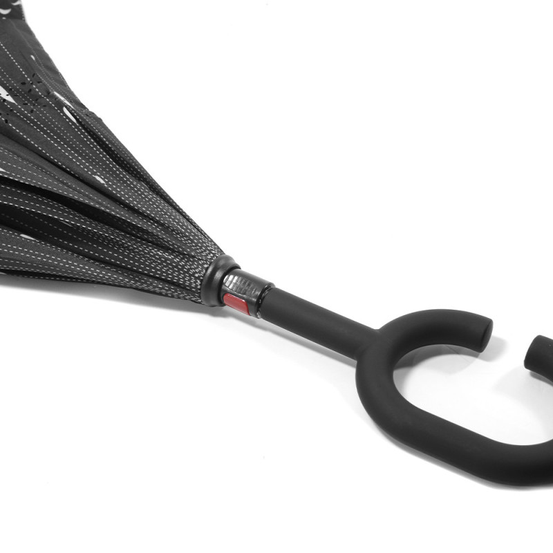 Парасоля з малюнком вітрозахисний Hands-free Lesko Up-Brella Метеоритний дощ