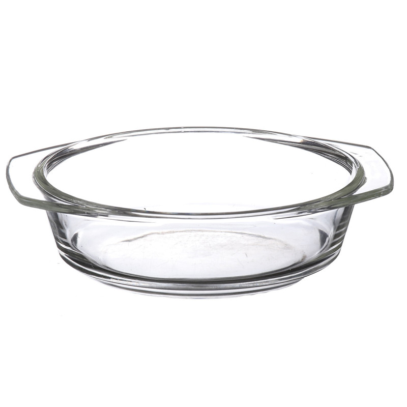 Набір скляних каструль з кришками, термоскло, 3шт. 0,75/1,0/1,5л "Stenson" MS-0080