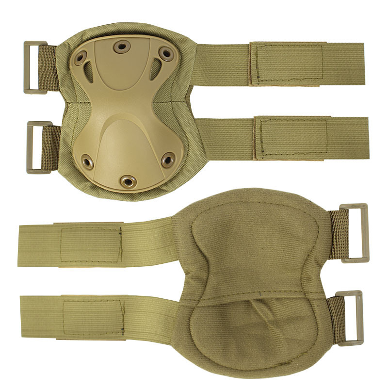 Комплект защиты тактический наколенники и налокотники EVA + TPU Tactic Protection F001 Койот