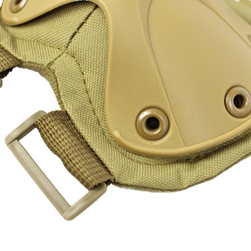 Комплект защиты тактический наколенники и налокотники EVA + TPU Tactic Protection F001 Койот