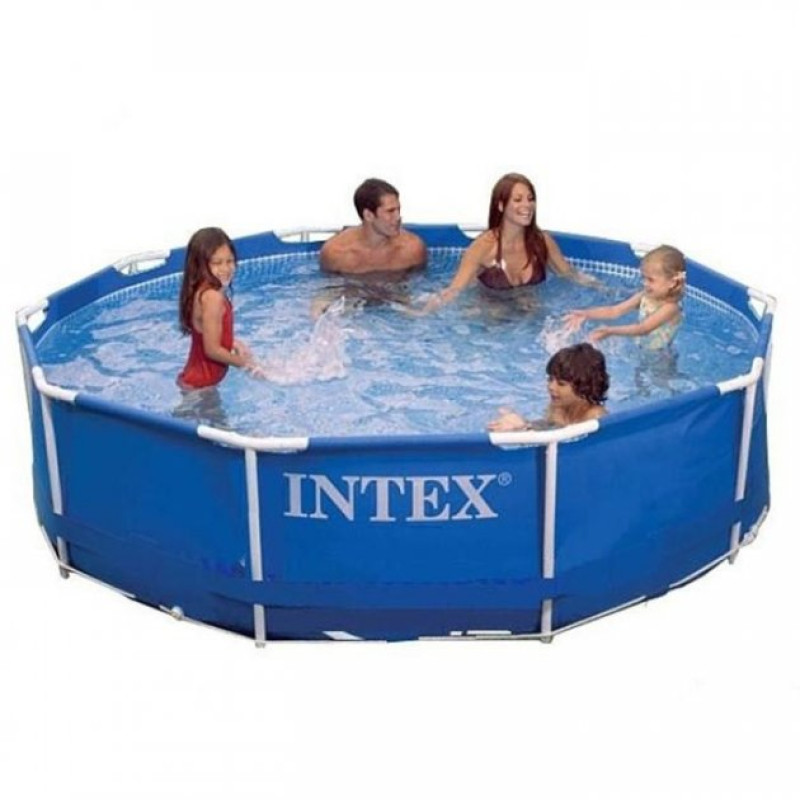Каркасний басейн сімейний Intex 28200 305x76см 4485л Синій