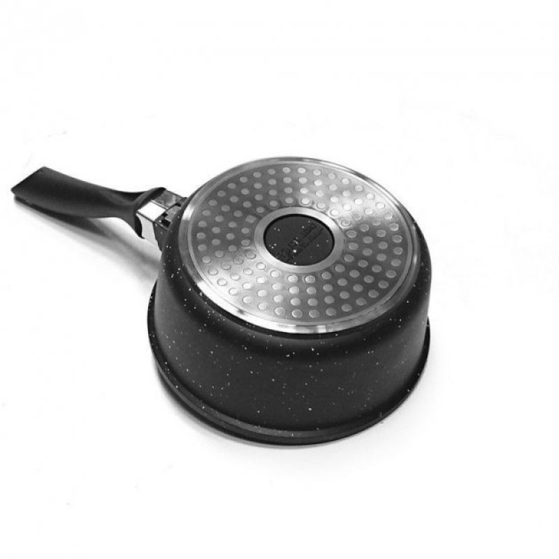 Набір кухонного посуду з мармуровим покриттям Edenberg EB-9180 8 предметів Сірий