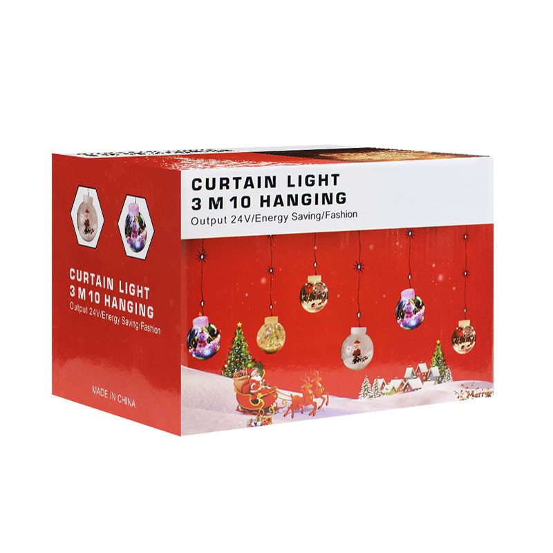Світлодіодна гірлянда кулі на вікна 3.5 м Lesko Y004 Christmas Tree святкове новорічне освітлення Тепле світло Світлодіодна гірлянда кулі на вікна 3.5 м Lesko Y004 Christmas Tree святкове новорічне освітлення Тепле світло