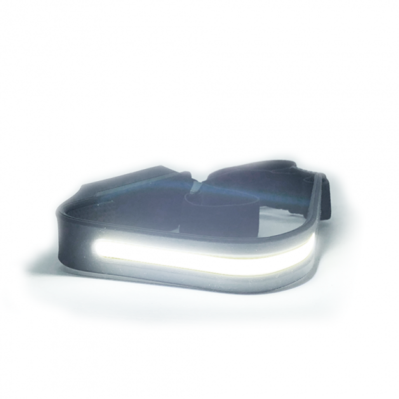 Світлодіодний ліхтар налобний сенсорний з акумулятором 1200 mAh Li-ion BL-W689/G28-LM+COB Black