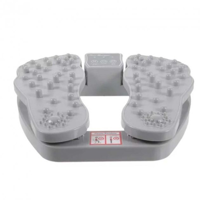 Масажер для ніг портативний від болів у стопах та суглобах пластиковий 2 режими Grey Масажер для ніг портативний від болів у стопах та суглобах пластиковий 2 режими Grey