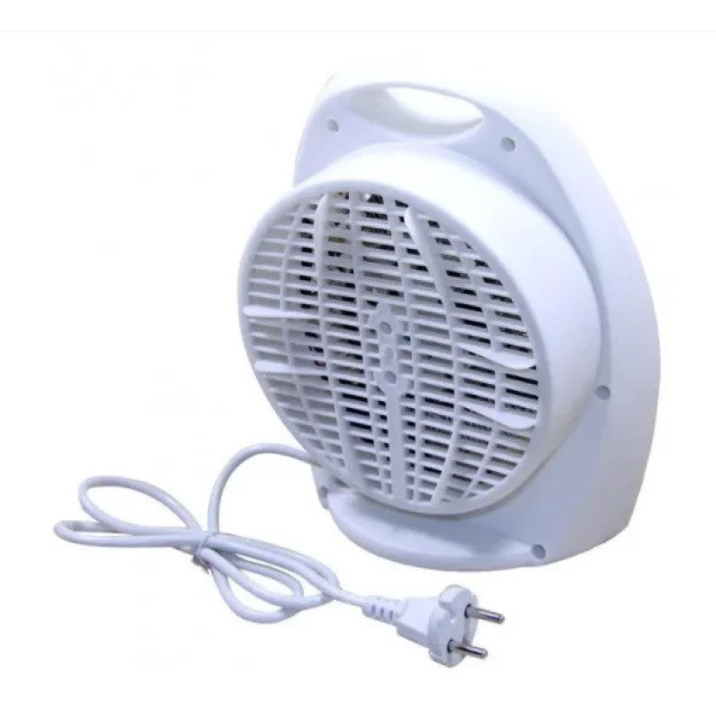 Інфрачервоний тепловентилятор кварцовий підлоговий 2000 Вт Rainberg RB-164 White