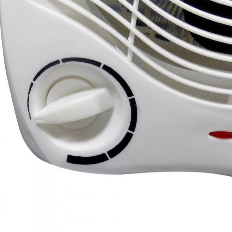 Інфрачервоний тепловентилятор кварцовий підлоговий 2000 Вт Rainberg RB-164 White