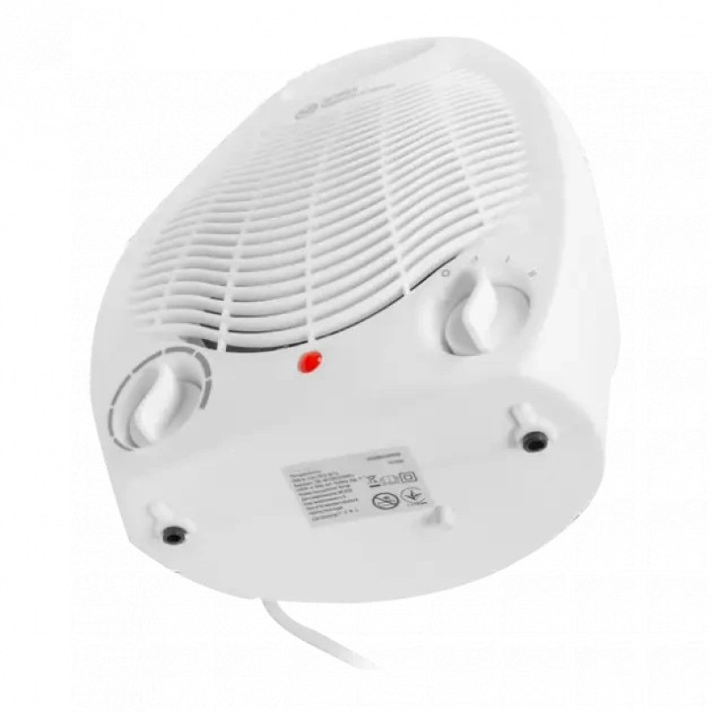 Електричний тепловентилятор підлоговий/настільний 3 режими роботи 2000Вт Opera OP-H0001 White