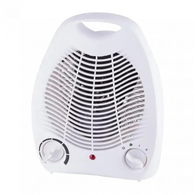 Електричний тепловентилятор підлоговий/настільний 3 режими роботи 2000Вт Opera OP-H0001 White