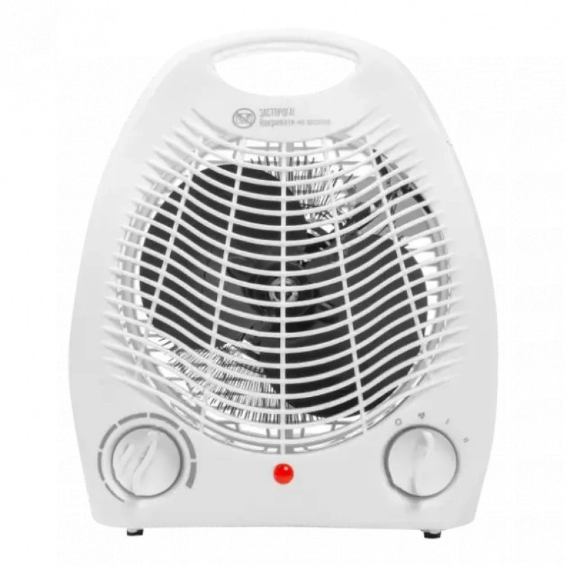 Електричний тепловентилятор підлоговий/настільний 3 режими роботи 2000Вт Opera OP-H0001 White