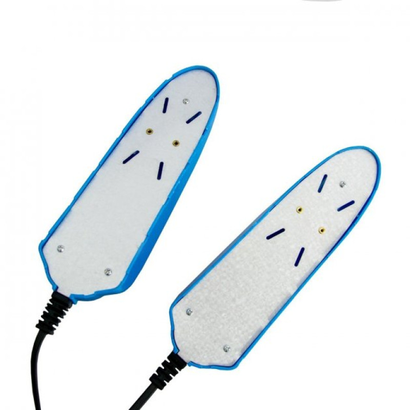 Електрична сушарка для взуття подвійна терморегулятор SHOES DRYER 1241 Blue Електрична сушарка для взуття подвійна терморегулятор SHOES DRYER 1241 Blue