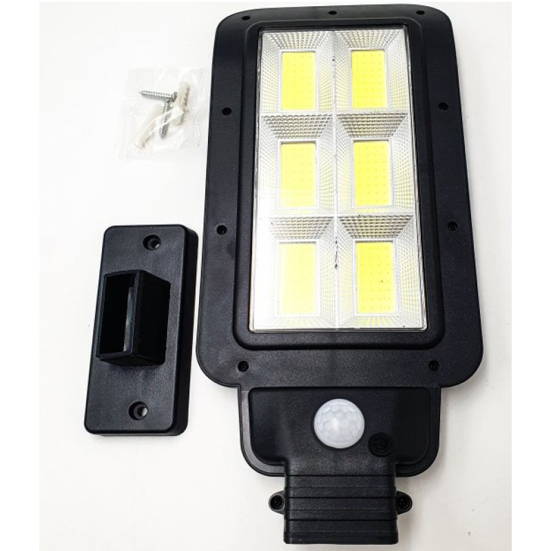 Вуличний ліхтар на сонячній батареї акумуляторний світильник на стовп 6 COB 20W LED Solar Street Light UKC T-192C