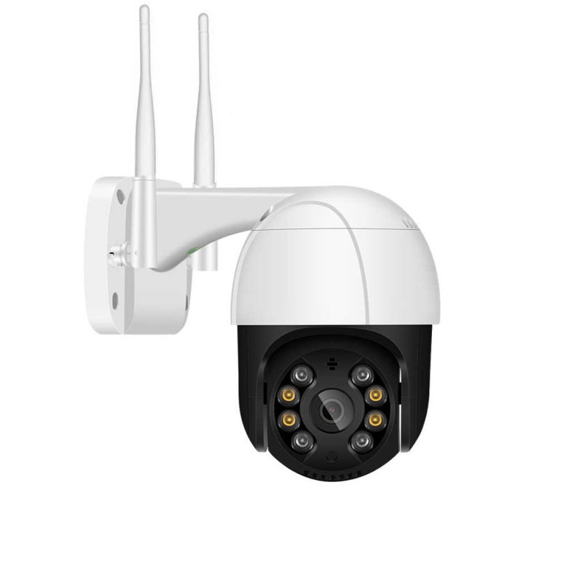 Камера відеоспостереження вулична PTZ WiFi Outdoor Camera ICSEE 3MP Білий