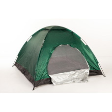 Туристичний водонепроникний намет Autocamp 2 місний туристичний для кемпінгу з каркасом (Зелений)