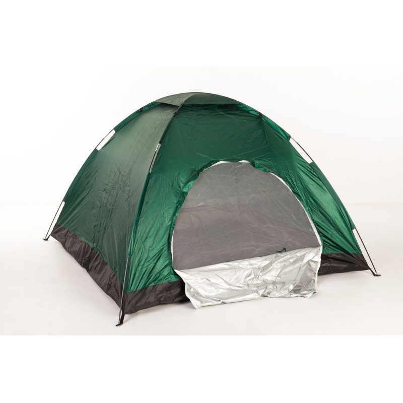 Туристичний водонепроникний намет Autocamp 2 місний туристичний для кемпінгу з каркасом (Зелений)