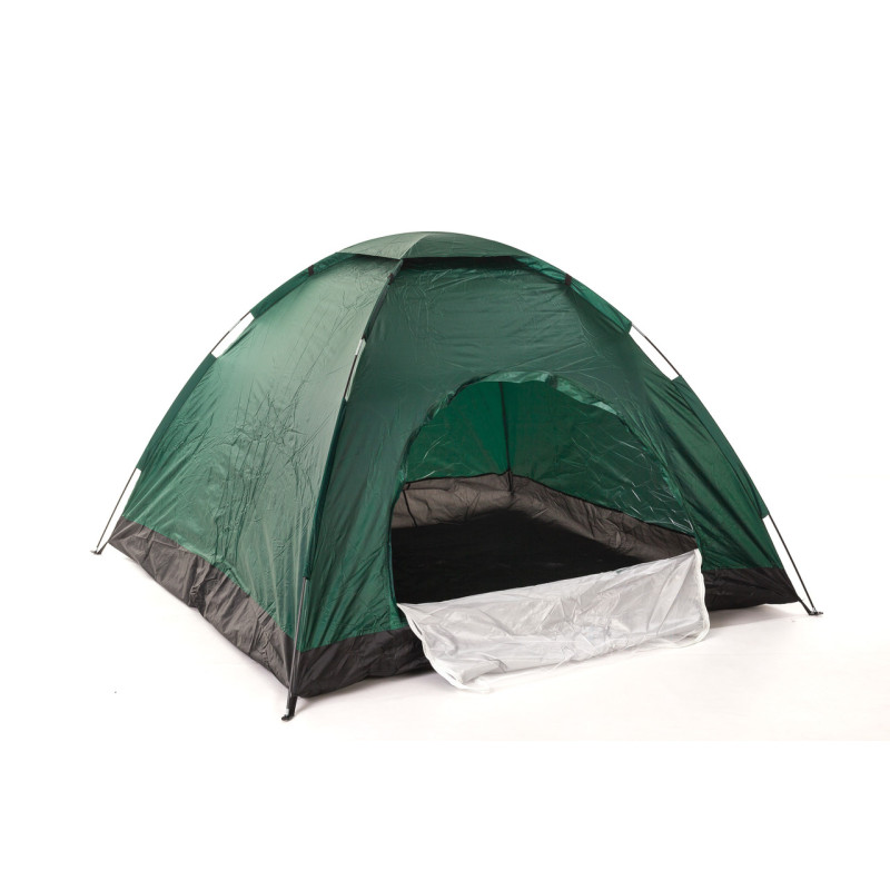Туристичний намет Autocamp чотиримісний Зелений (200х200х150 см.)