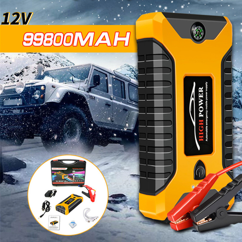 Пускозарядний пристрій Jump Starter JX27 99800 мАч Power bank Помаранчевий