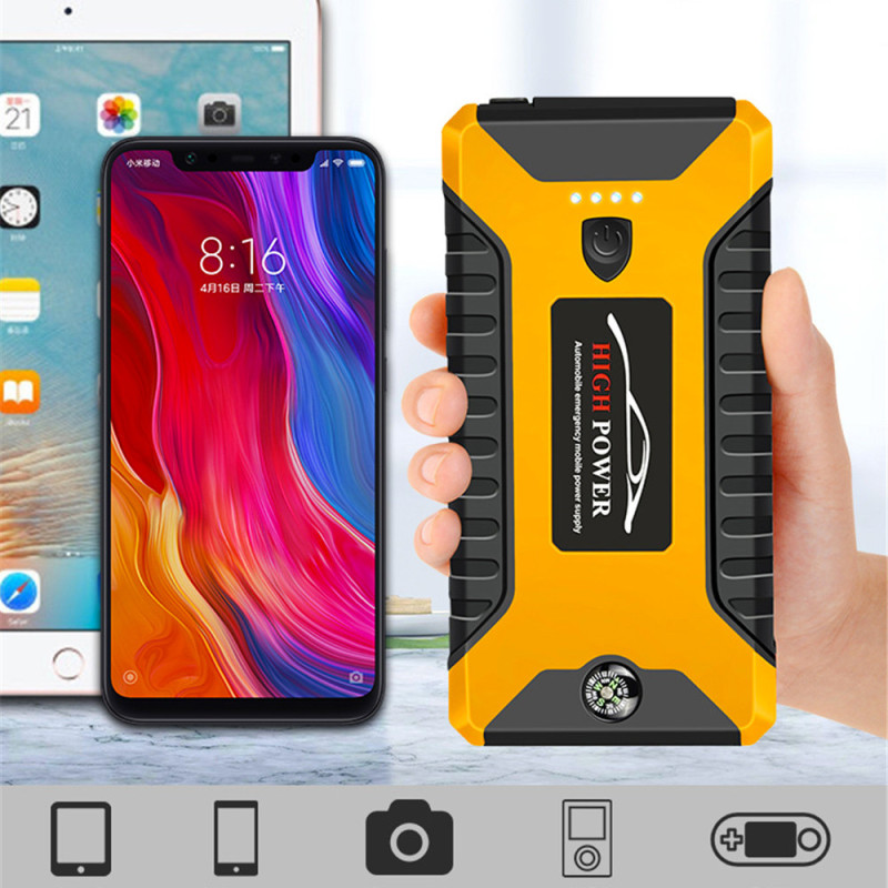 Пускозарядний пристрій Jump Starter JX27 99800 мАч Power bank Помаранчевий
