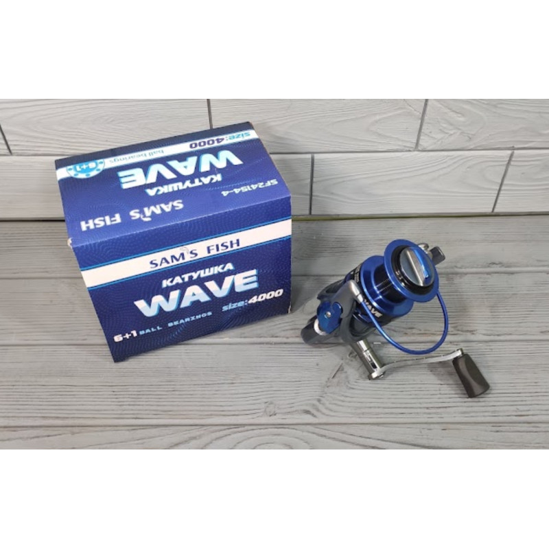 Котушка рибальська Sams Fish "Wave" 4000 6+1bb SF24154-4