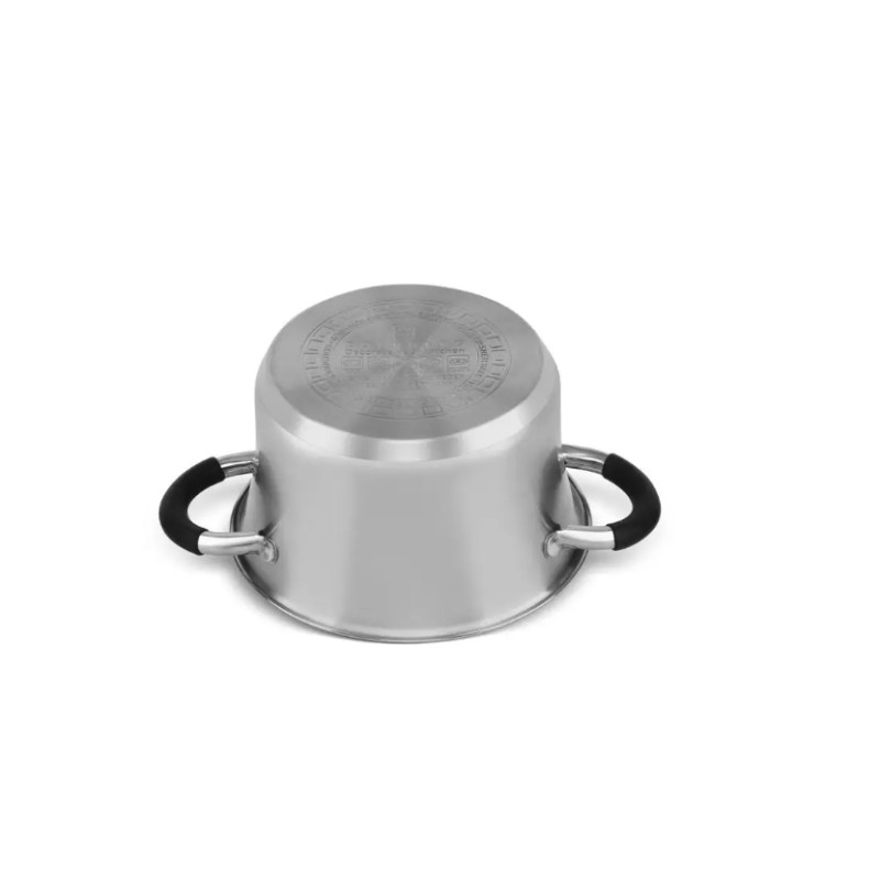 Набір каструль з нержавіючої сталі Edenberg EB-2407 на 8 предметів Набір кухонного посуду з товстим дном